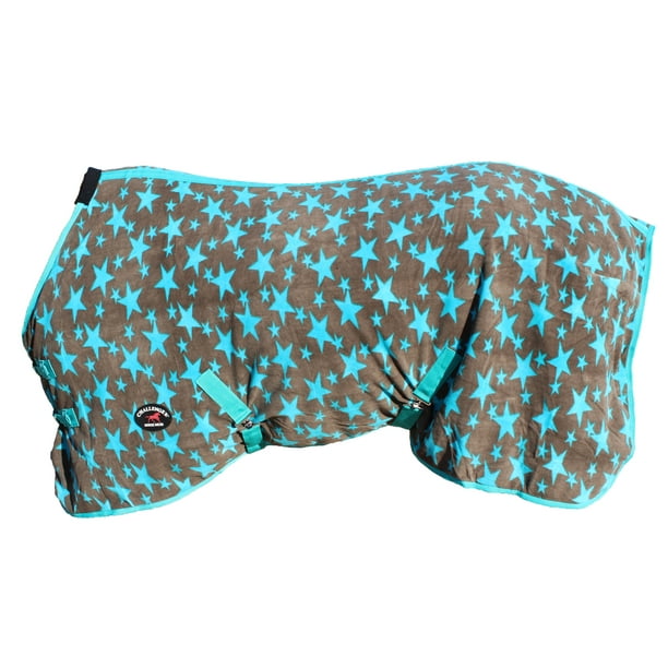 Challenger Horsewear 66 Horse Sheet Polar Fleece Cooler Exercise Blanket Wicks Moisture 4391N